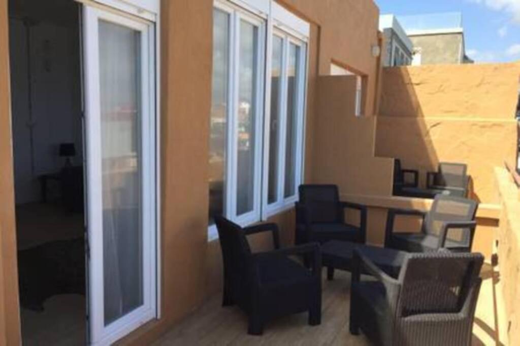 Big, Large Cozy Apartment With Sea View Ask For Additional Bedroom As An Extra Option Telde Exterior photo